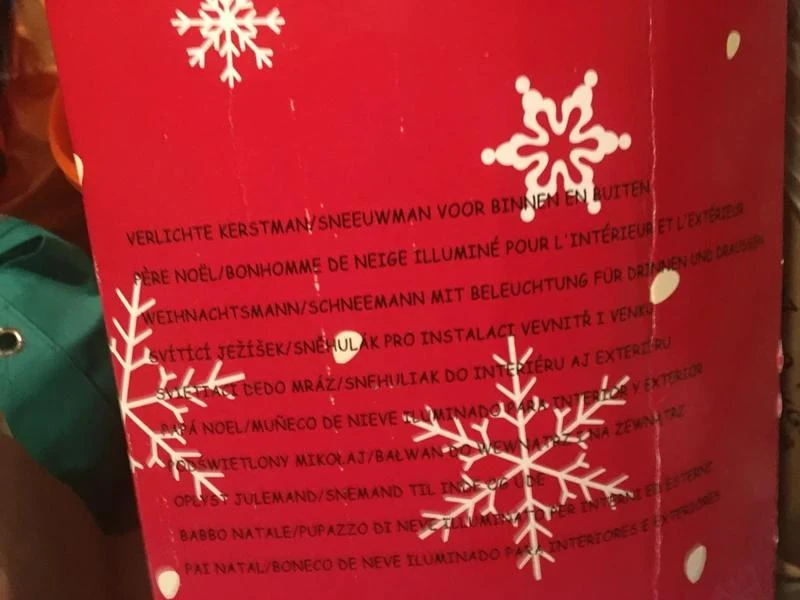 huge luminous XXL Santa Claus – photo 4